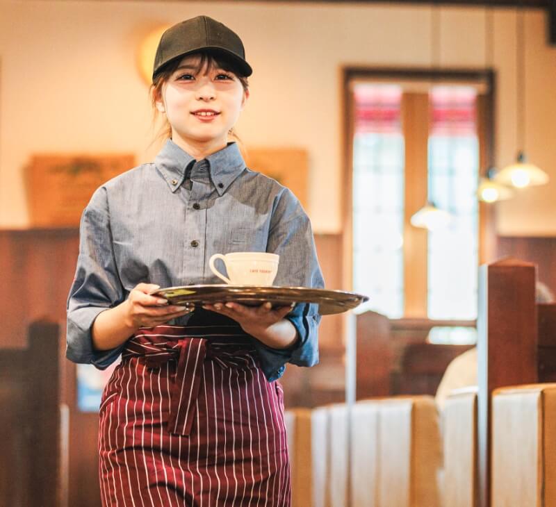 カフェヨシノはフランチャイズ加盟者様を募集しています